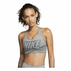 Nike Medium Futura Bra Black/Grey