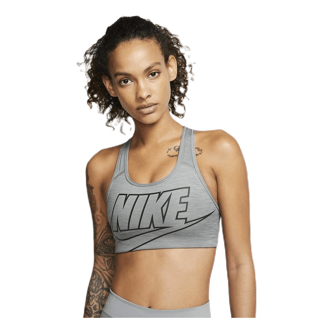 Nike Medium Futura Bra Black/Grey