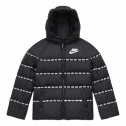 Nike Jr Down Jacket White/Black