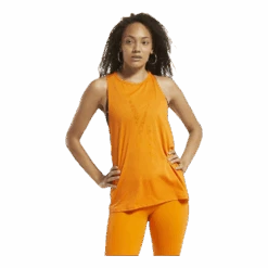 Reebok TS Burnout Tank Orange