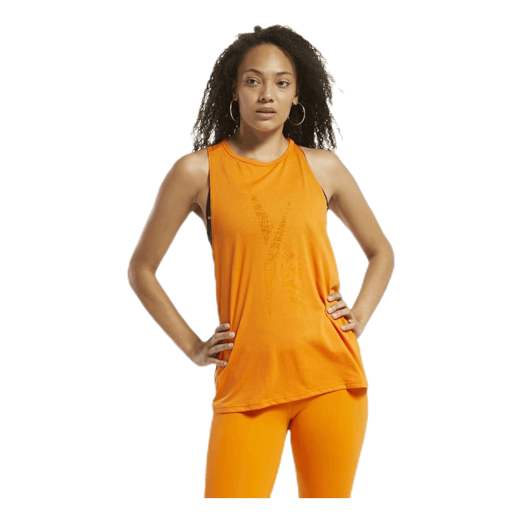 Reebok TS Burnout Tank Orange