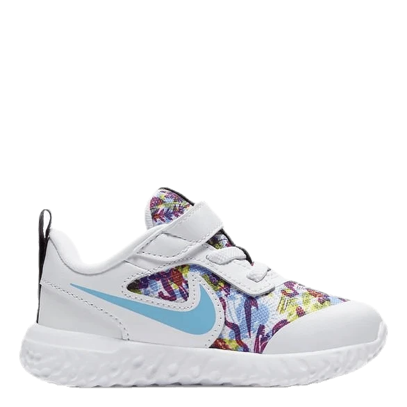 Nike Revolution 5 Fable TD Pink/Blue/White - Image 3