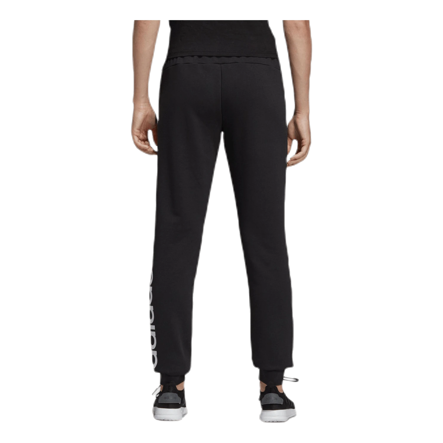 ADIDAS Essentials Linear Pant Black / White - Image 3