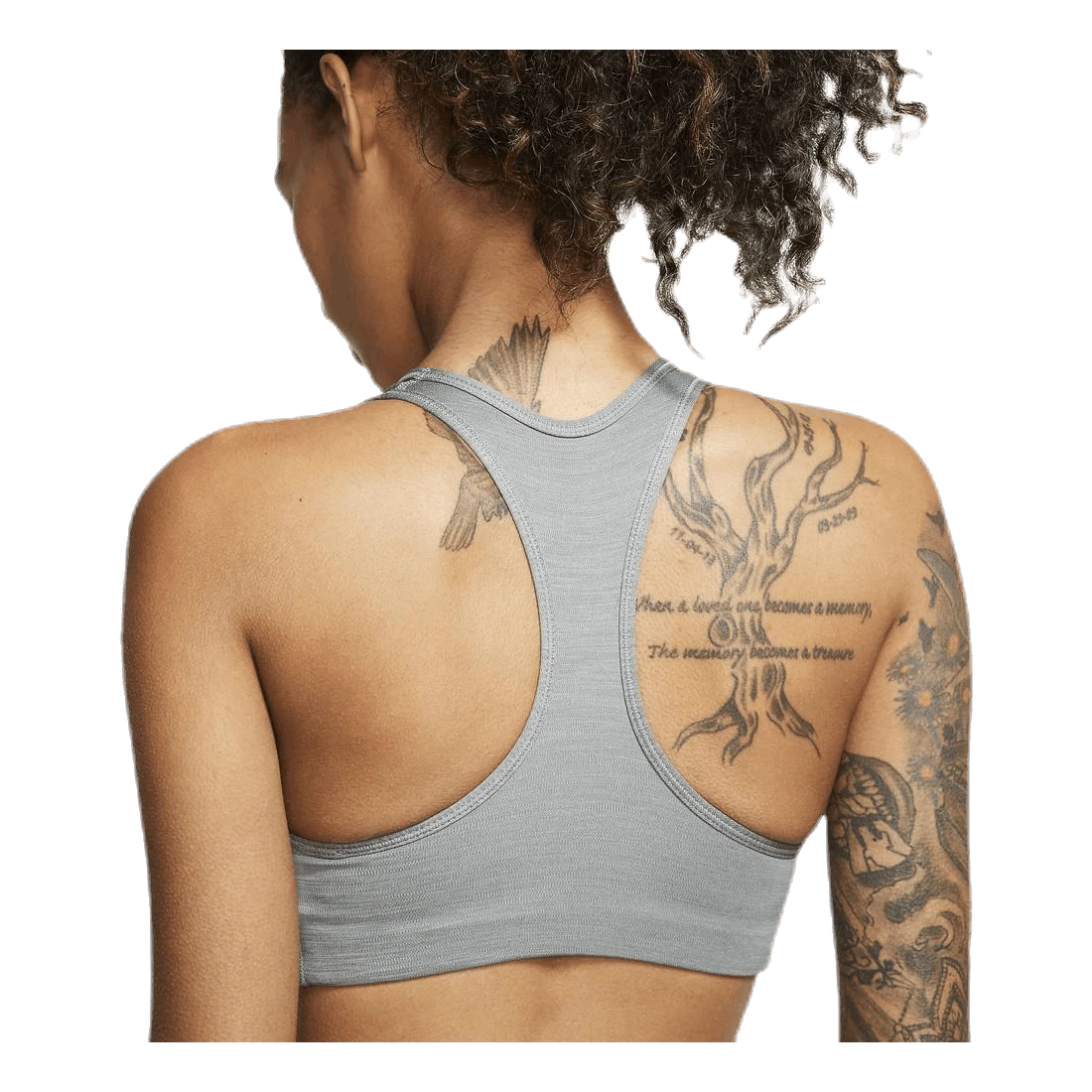 Nike Medium Futura Bra Black/Grey - Image 4