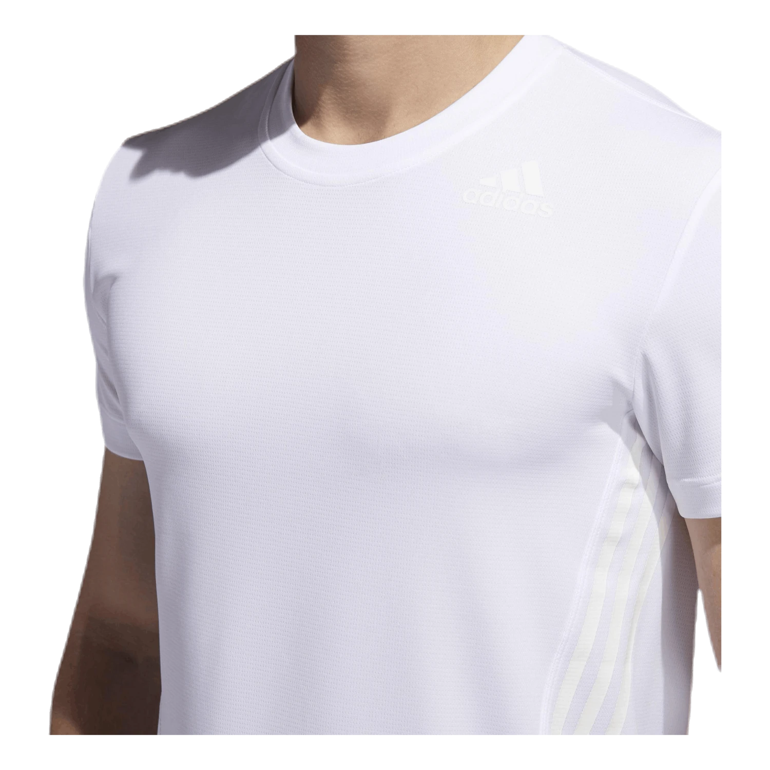 ADIDAS Aeroready 3S Tee White - Image 6