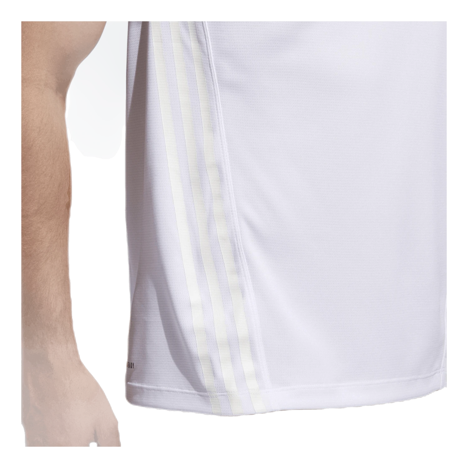 ADIDAS Aeroready 3S Tee White - Image 7