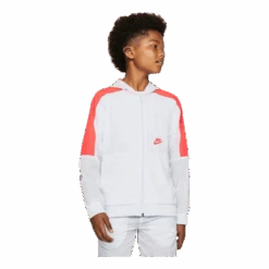 Nike Woven Front Zip Training Jr Grey