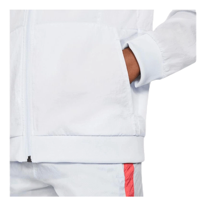 Nike Woven Front Zip Training Jr Grey - Image 4