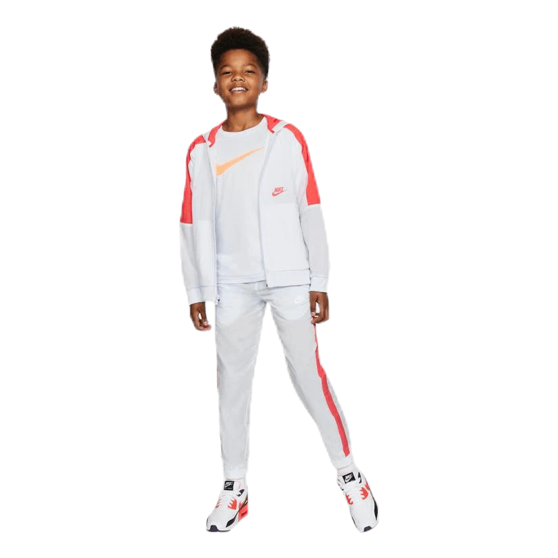 Nike Woven Front Zip Training Jr Grey - Image 5