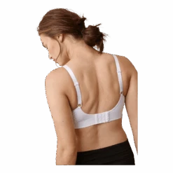 Boob Fast Food T-shirt Bra White