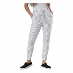 ONLY Poptrash Easy Rush Stripe Pnt White
