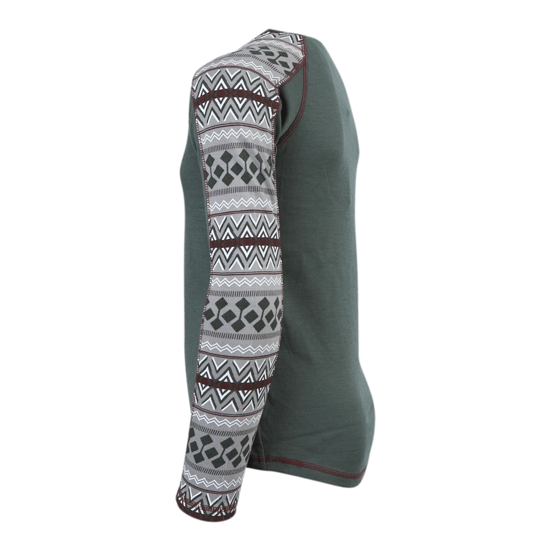 NAME IT Willto Wool Ls Top Grey - Image 4