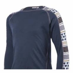 NAME IT Willto Wool Ls Top Blue