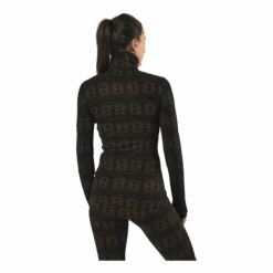 Icebreaker 250 Vertex LS Half Zip Crystalline Black