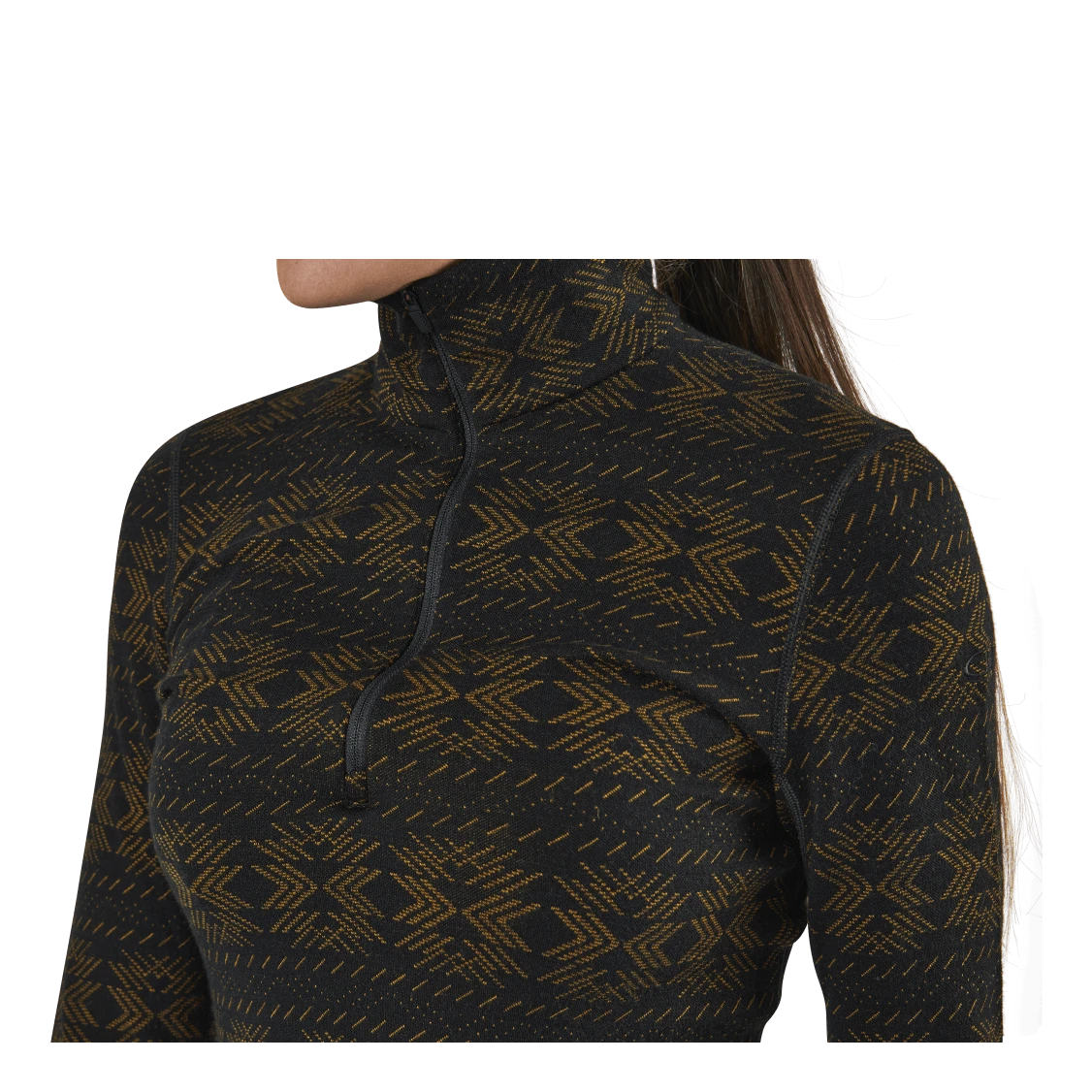 Icebreaker 250 Vertex LS Half Zip Crystalline Black - Image 2