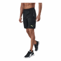 Puma Individual Cup Shorts Black/Yellow