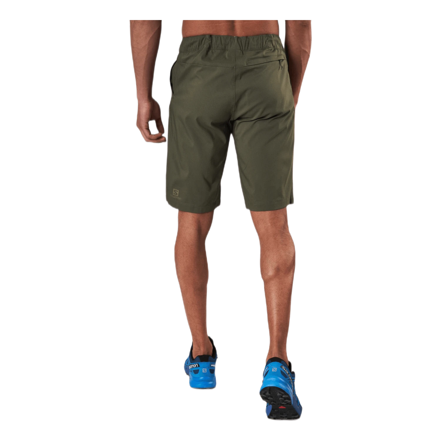Salomon Explore Shorts Green - Image 2