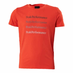 Peak Performance Jr Ground Tee Red