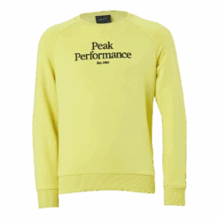 Peak Performance Jr Original Crew Yellow