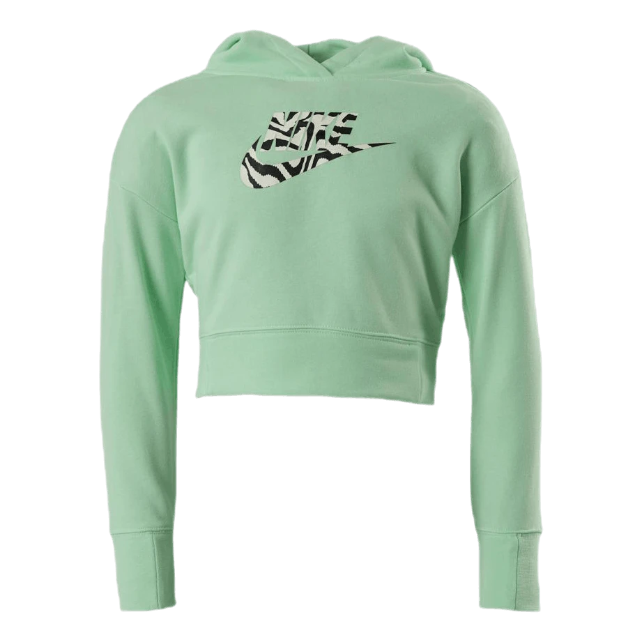 Nike Jr NSW Crop Hoodie Green