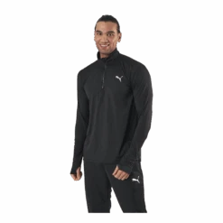 Puma Favorite 1/4 Zip Black