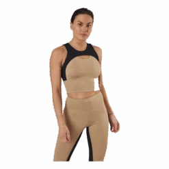 BJØRN BORG Sthlm Overlap Crop Top Beige