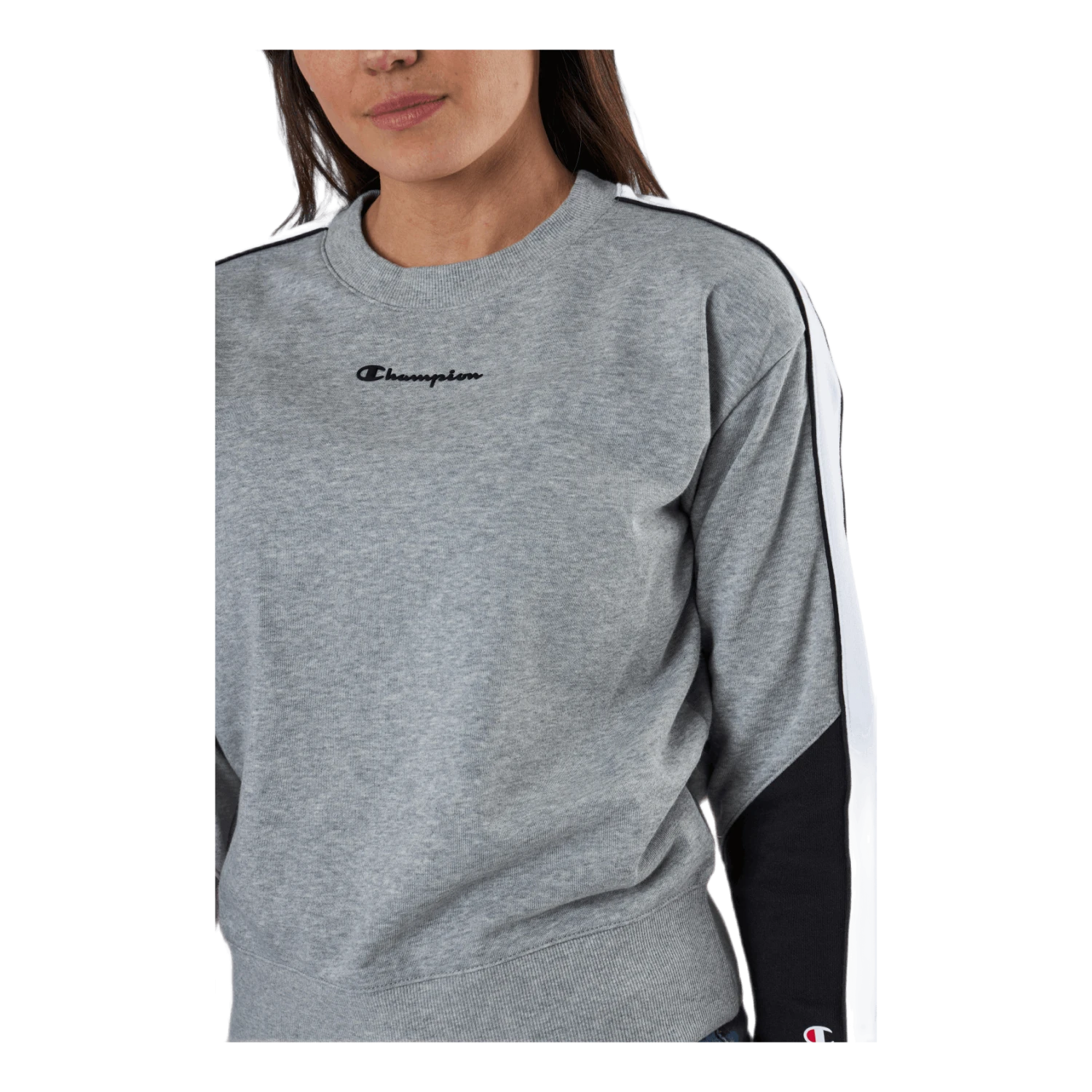 Champion Crewneck Sweatshirt Grey - Image 4