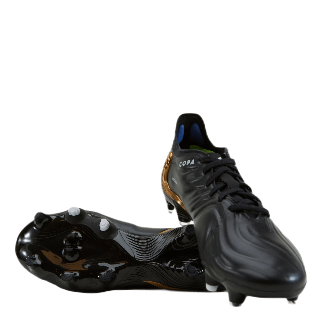 ADIDAS Copa Sense.1 Fg Core Black / Cloud White / Gold Metallic - Image 8