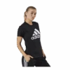 ADIDAS Essentials Regular T-Shirt Black / White