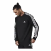 ADIDAS Essentials Sweatshirt Black / White