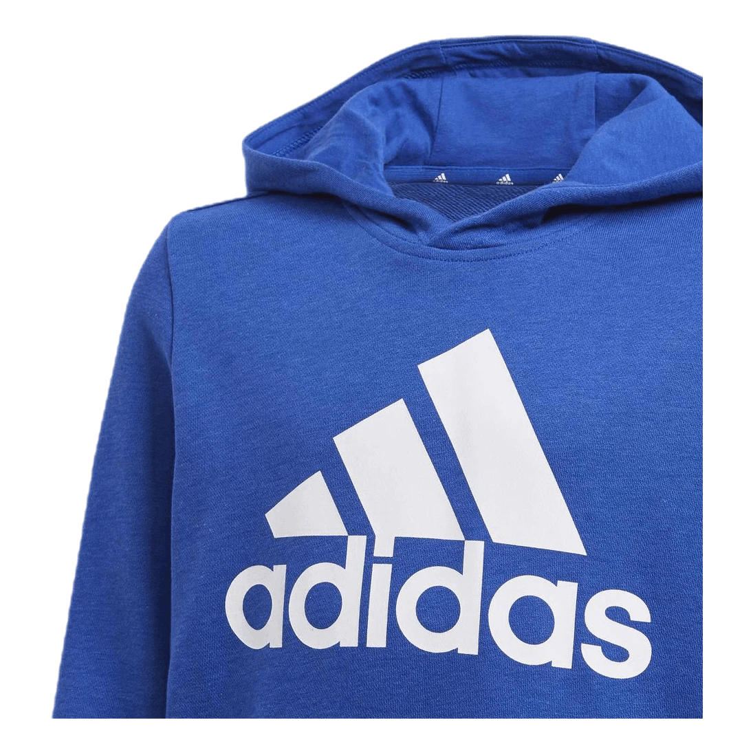 Adidas Boys Essentials Big Logo Hoodie Team Royal Blue / White - Image 3