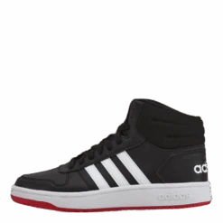 ADIDAS Hoops Mid 2.0 K Core Black / Cloud White / Vivid Red