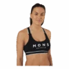 Mons Royale Stella X-Back Bra Black