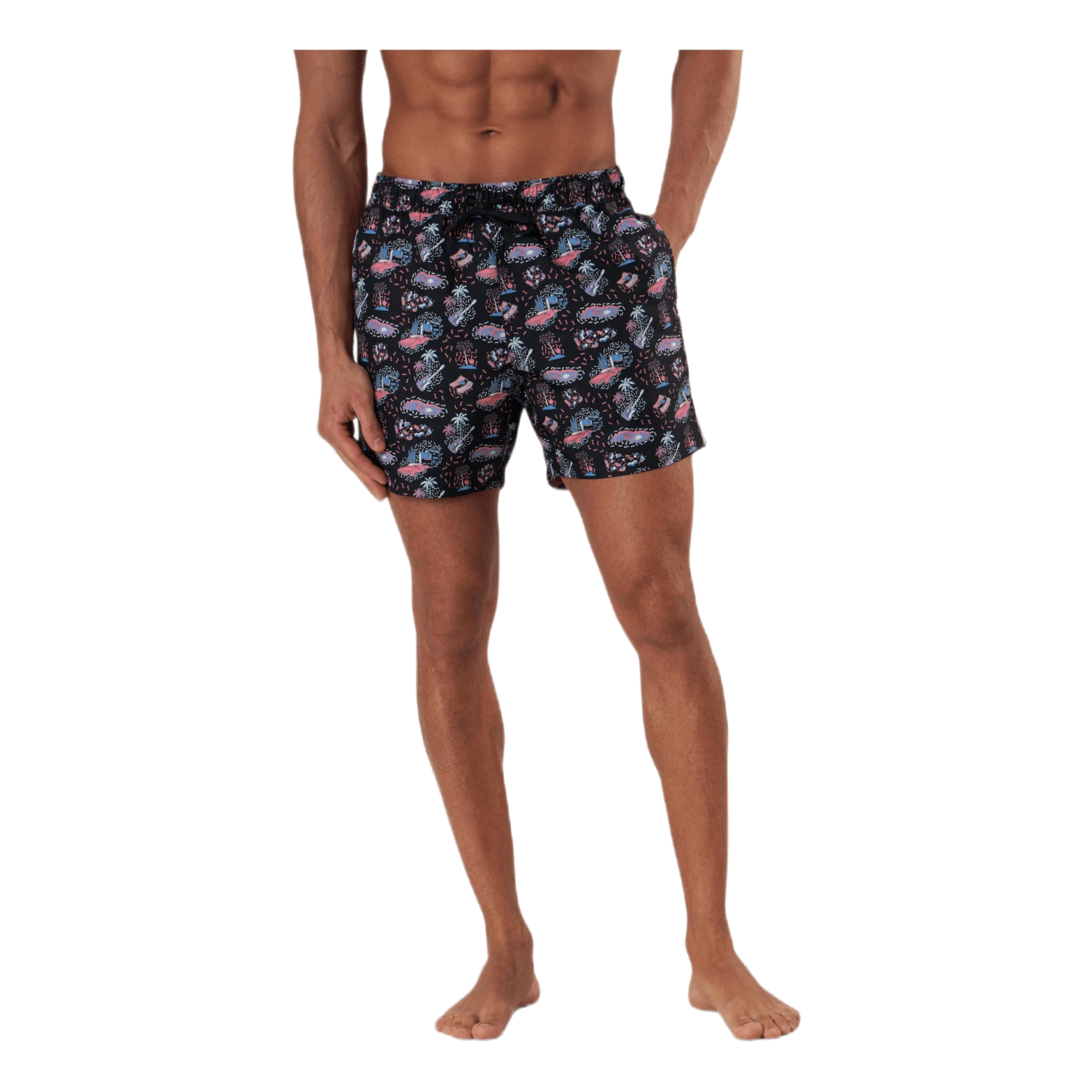BJØRN BORG Sylvester Loose Shorts Black - Image 2