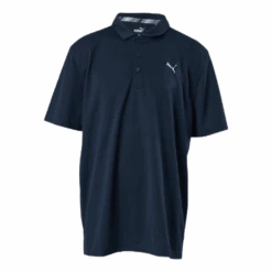 PUMA Golf Boys Essential Polo Blue