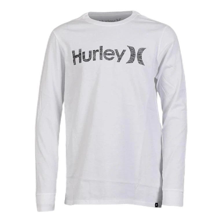 HURLEY OAO Push Through LS Junior White