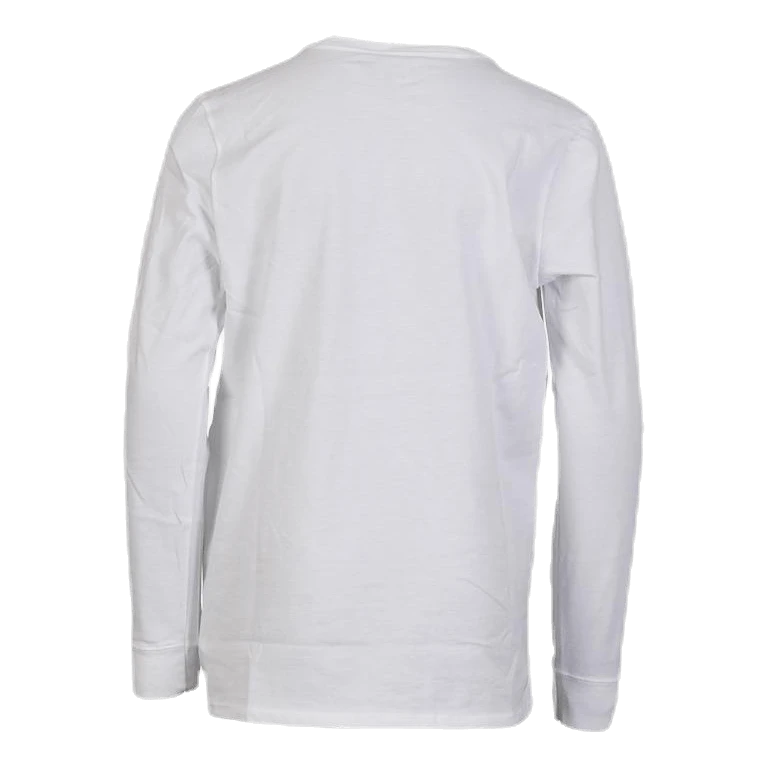 HURLEY OAO Push Through LS Junior White - Image 2