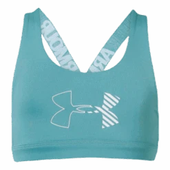 Under Armour Armour HeatGear Graphic Bra Youth Blue