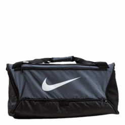Nike Brasilia Duffle Bag M Black/Grey