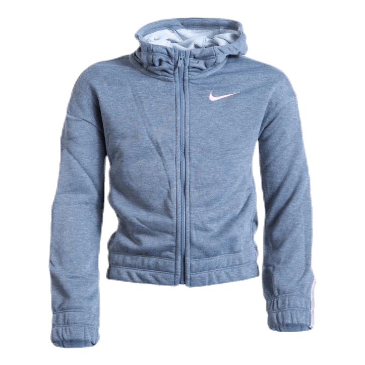 Nike Girls Studio Zip Hoodie Grey