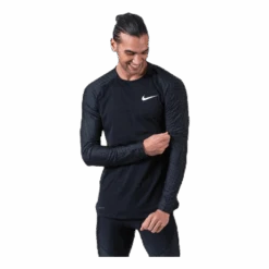 Nike Pro LS Therma Utility Black