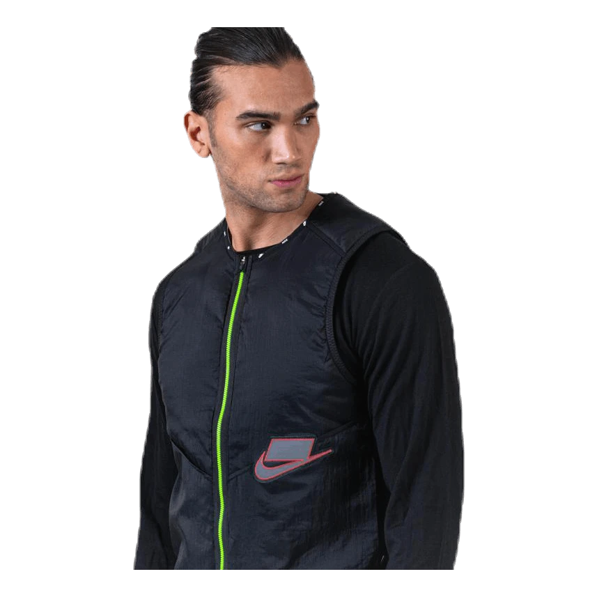 Nike Wild Run Aerolayer Vest Black/Grey - Image 2
