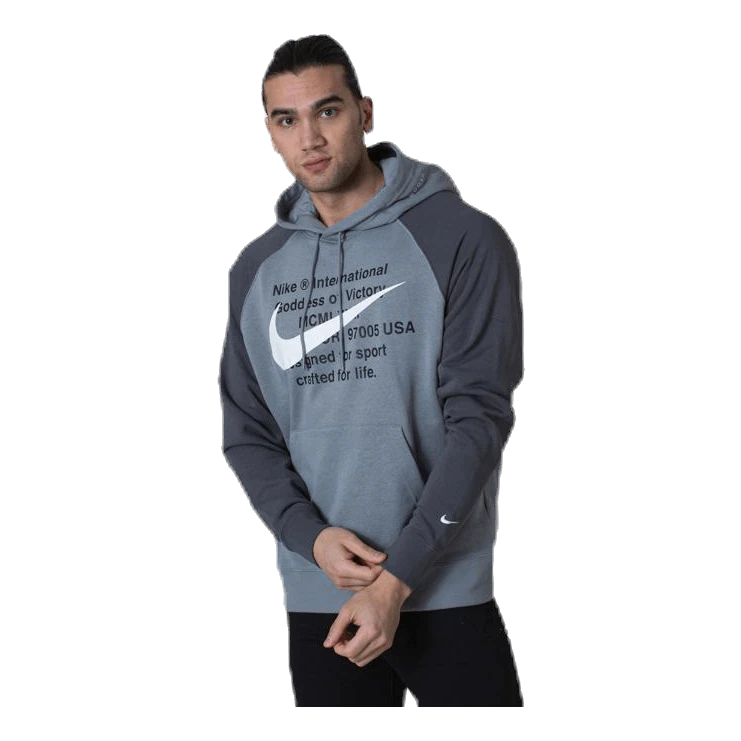 Nike NSW Swoosh Hoodie Grey - Image 2