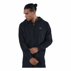 Under Armour Rival Fleece Fz Hoodie Black