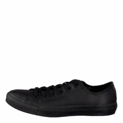 Converse Chuck Taylor All Star Ox Leather Black Monochrome