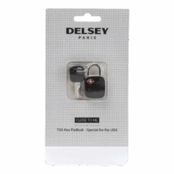 Delsey TSA Hänglås Med Nyckel Black