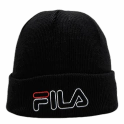Fila Beanie Leniar Outline Logo Black
