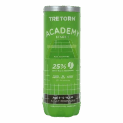 Tretorn Academy Green 3 Tube Yellow