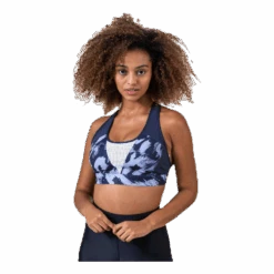 Reebok Les Mills Hero Racer Bra Blue/White