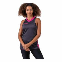 SPALDING Essential Reversible 4her Shirt Pink/Grey